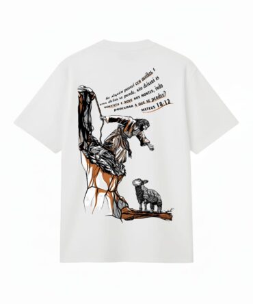 Camisa Streetwear  Mateus 18:12.